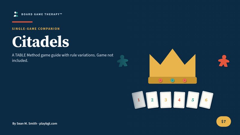 Citadels TABLE Method™ Game Guide cover