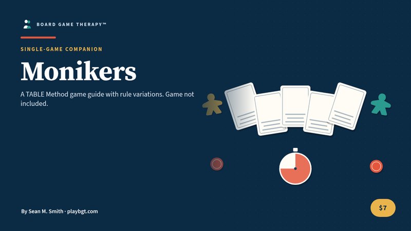 Monikers TABLE Method™ Game Guide cover