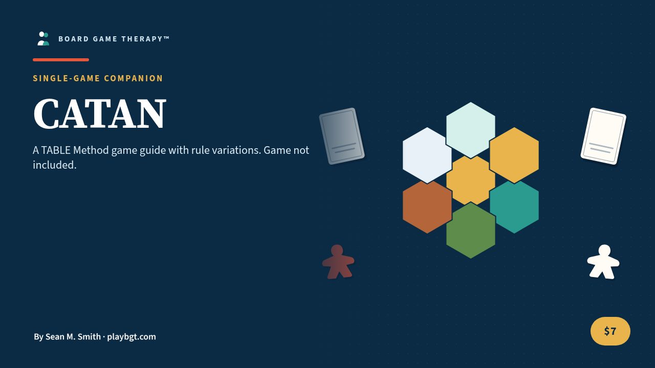 CATAN TABLE Method™ Game Guide cover