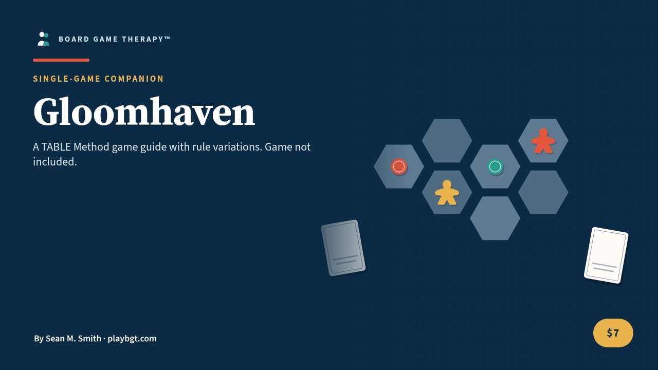 Gloomhaven TABLE Method™ Game Guide cover